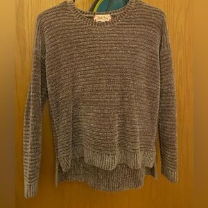 Taupe knit sweater